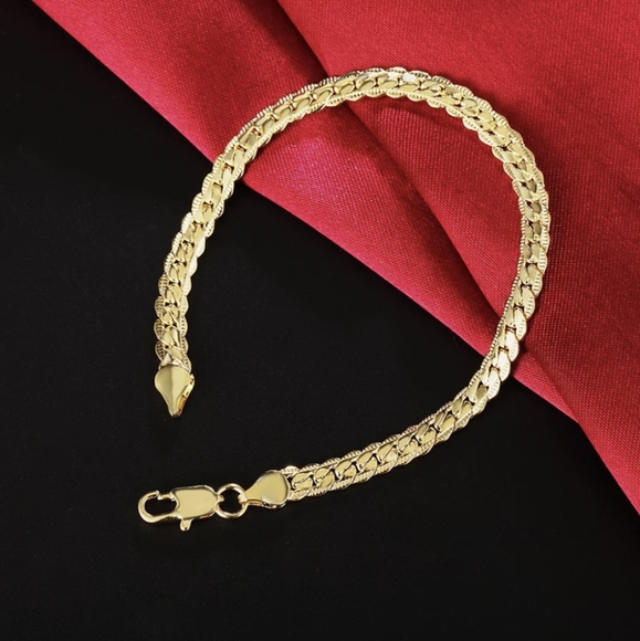 925 Sterling Silver 5MM Cuban Link Bracelet 8" - Picture 5 of 5